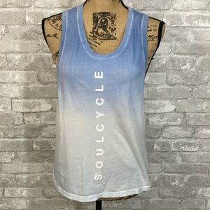 Soulcycle Blue Ombre Tank Top